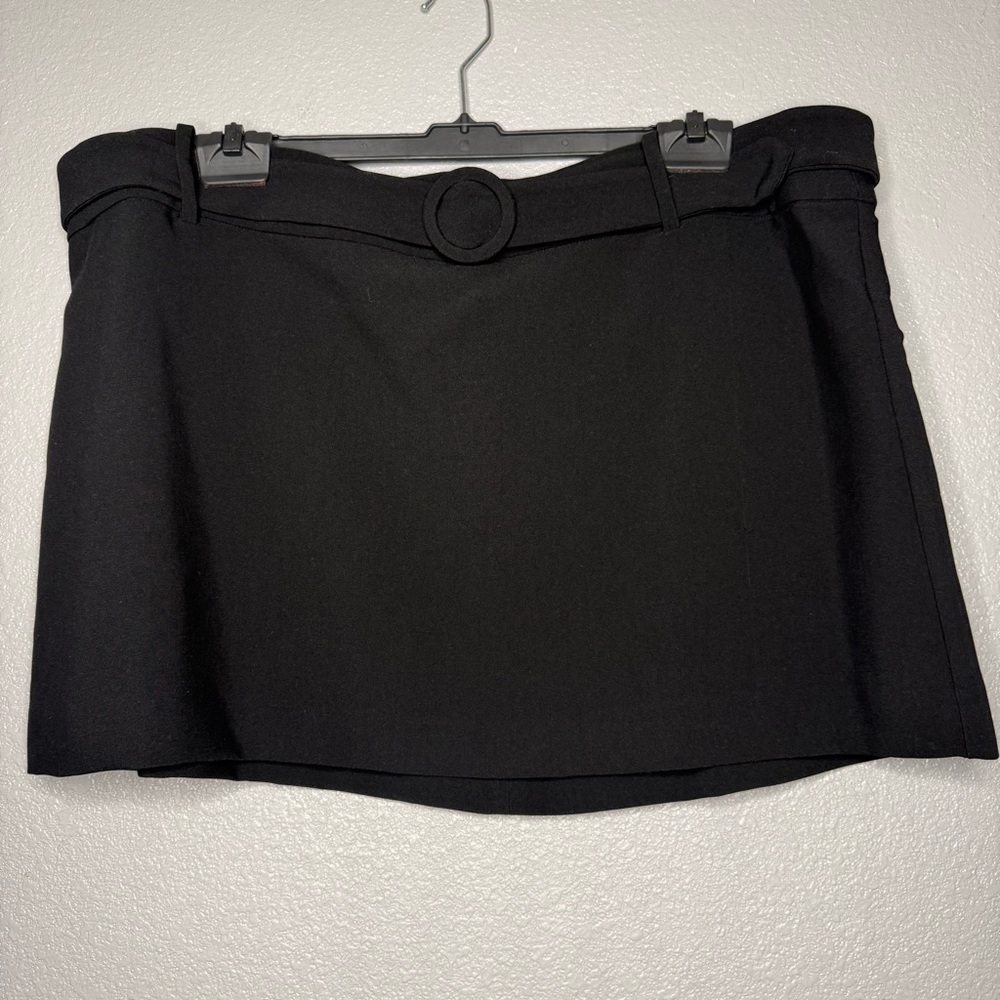 Mango Black mini Skirt- 2X